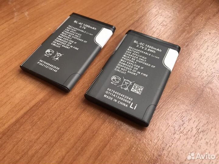 Аккумулятор nokia bl-4c bl-5c