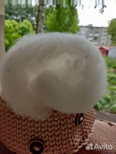 Шерсть мериноса чистая кардочес