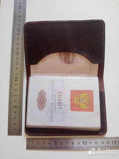 Обложка на паспорт. Ручная работа