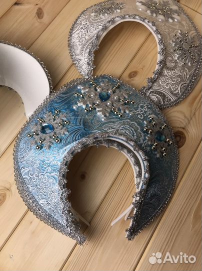 Кокошники снегурочки