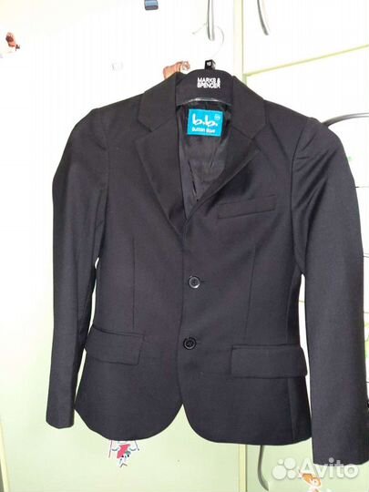 Пиджак чёрный 128