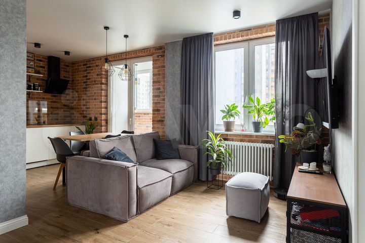 2-к. квартира, 55,9 м², 9/17 эт.