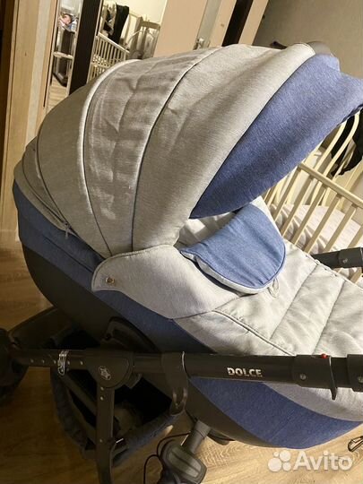 Коляска люлька для новорожденных бу
