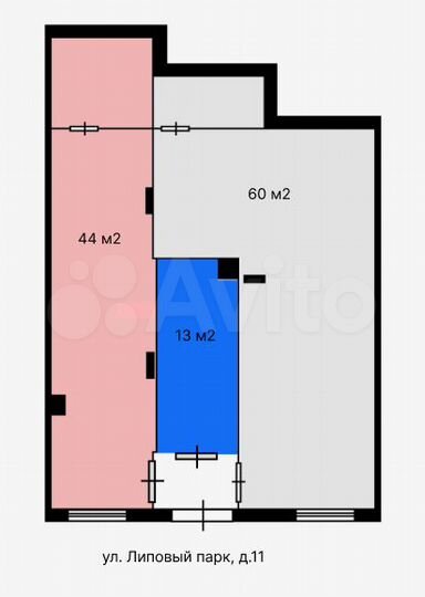 Аренда 60 м² на высоком трафике