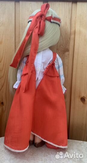 Кукла СССР Нахабино в народном костюме