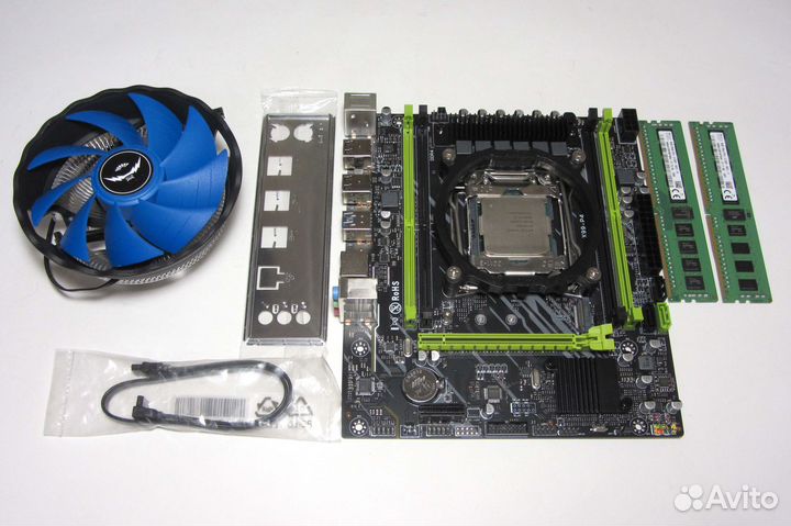 Комплект LGA2011 X99 + Xeon 2640v4 + 16GB