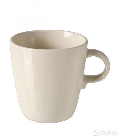 Кружка IKEA Фэргклар 370мл. бежевый