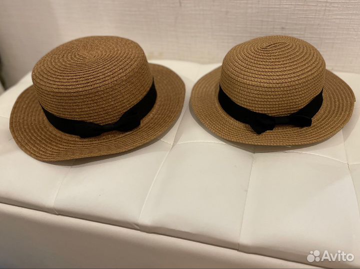 Новая женская шляпа+детская шляпа на девочку