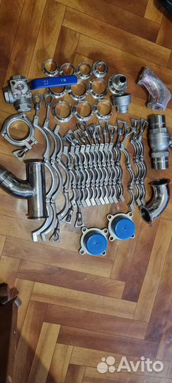 Комплект трикламп кламп 3 дюйма