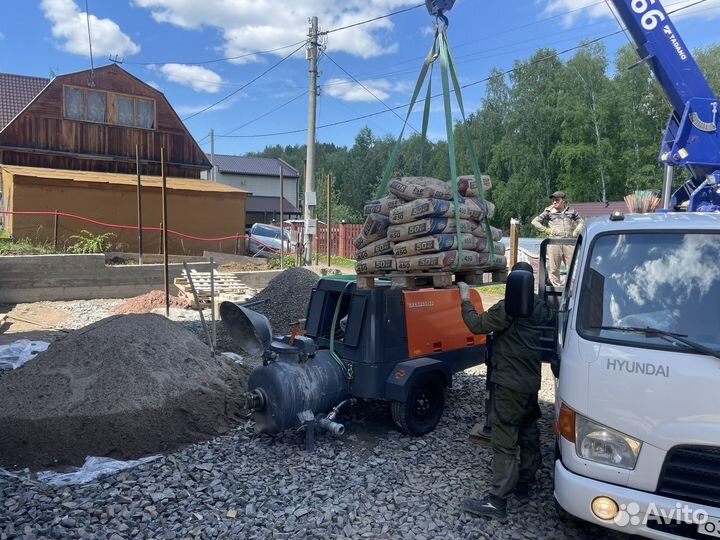 Полусухая стяжка пола за 1 день без посредников