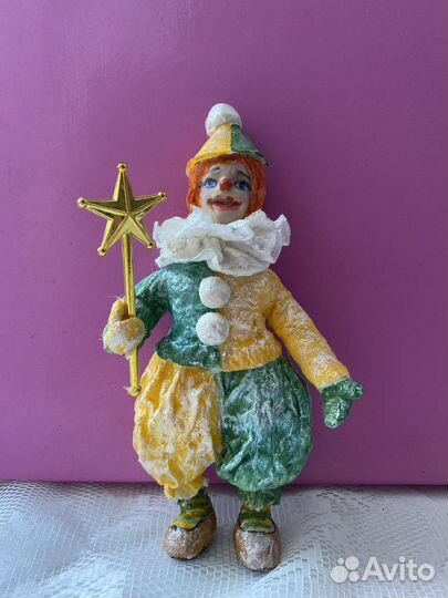 Кукла ручной работы из ваты,елочные игрушки