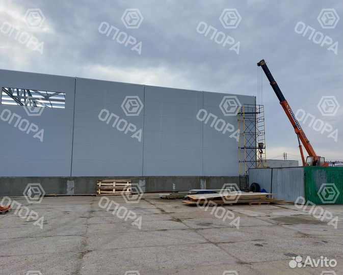 Производственный цех Ангар строительство под ключ