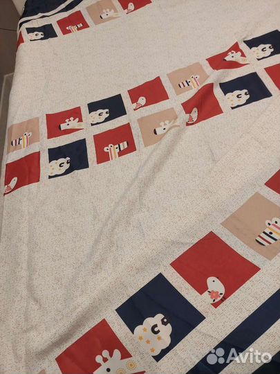 Комплект шторы и тюль в детскую