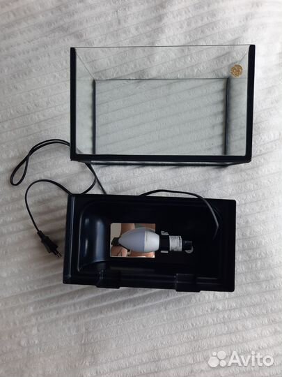 Аквариум прямоугольный 5 литров и аксессуары