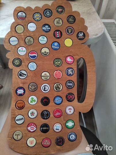 Коллекция пивных крышек