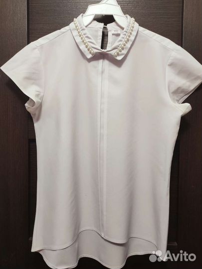 Блузка белая для девочек