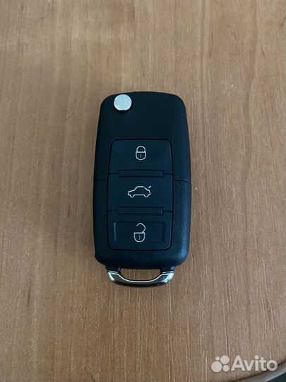 Ключ корпус ключа на 3 кнопки VAG