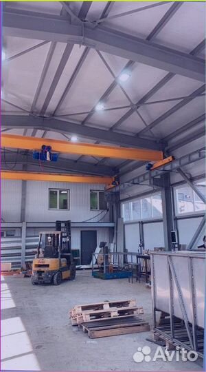 Мостовая Кран Балка1тонна, 18 метров