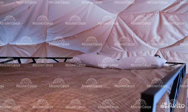 Геокупол для глэмпинга. Сферический дом