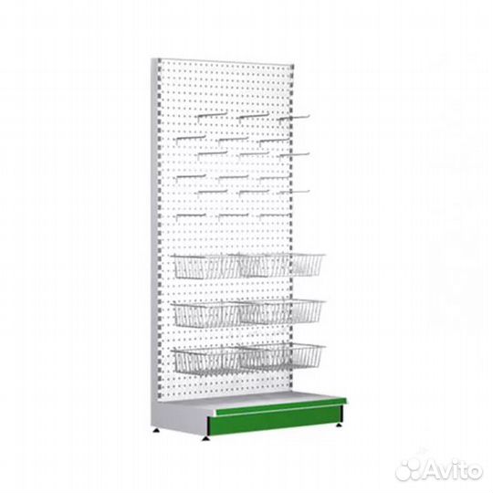 Стеллаж торговый перфорированный