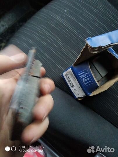 Тормозные колодки daewoo nexia старого образца