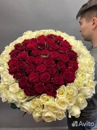 Роза без посредников от 15 роз с доставкой