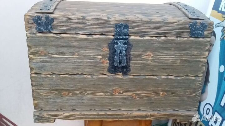 Сундук деревянный под старину