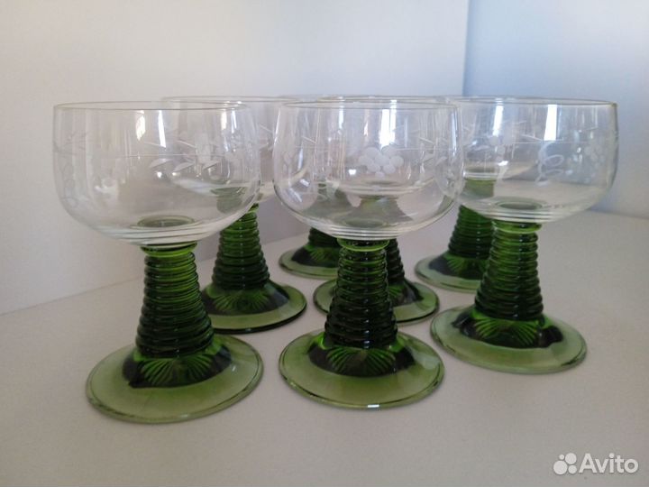 Рёмеры цветное стекло Германия