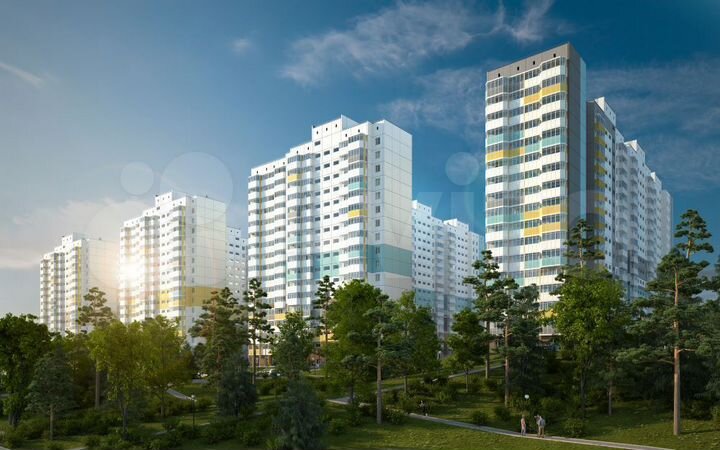 4-к. квартира, 91,1 м², 4/17 эт.