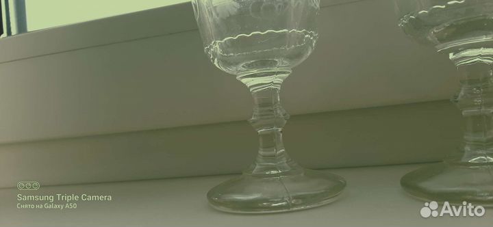 Бокалы для вина Германия 19 век