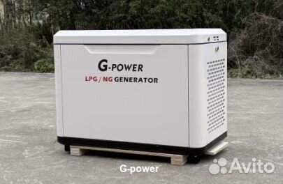 Генератор газовый 9 кВт g-power с постоянным подог