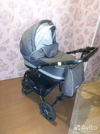 Детский прогулочный коляска 3в1