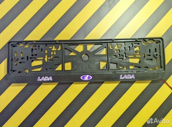 Рамка номера с подсветкой LED