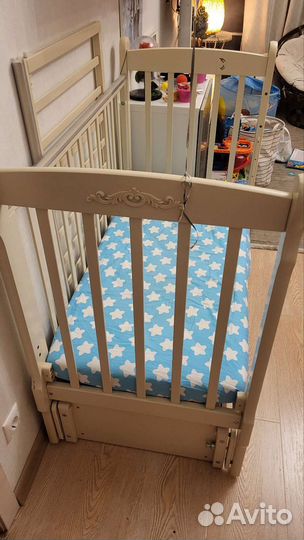 Детская кроватка Можга (Красная Звезда)