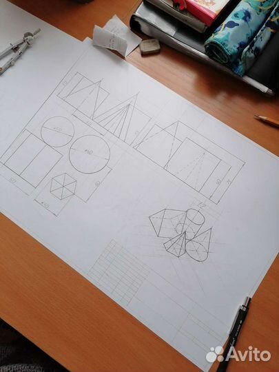 Чертежи любой сложности