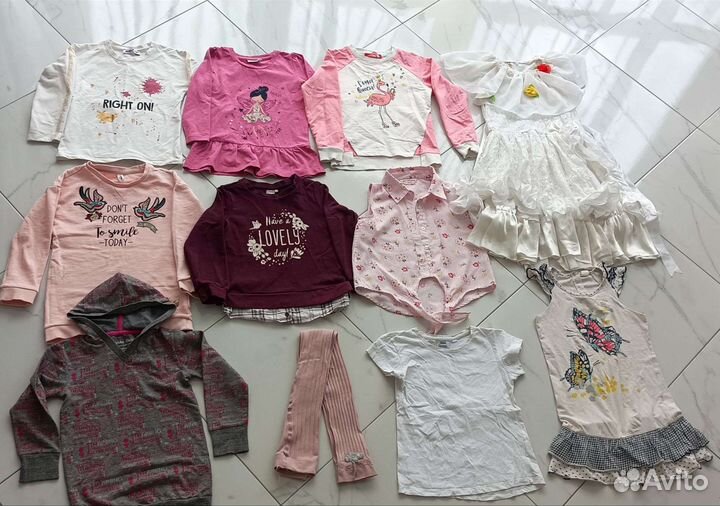 Вещи пакетом на девочку