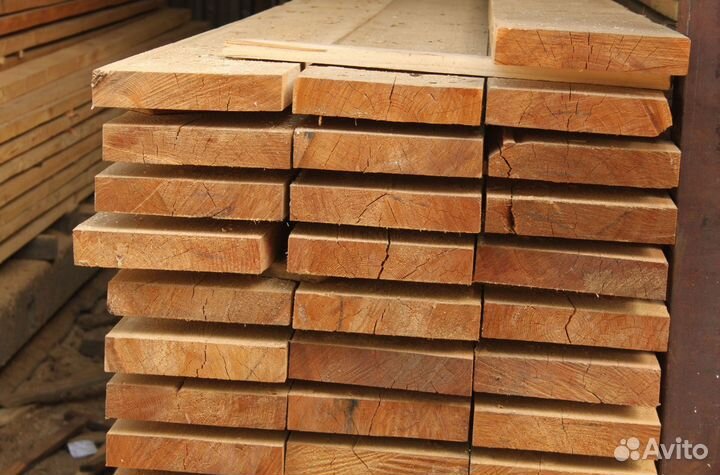 Доска сухая строганная