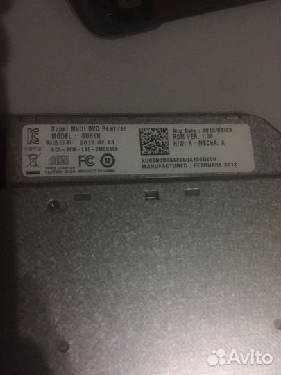 Дисковод от ноутбука aser