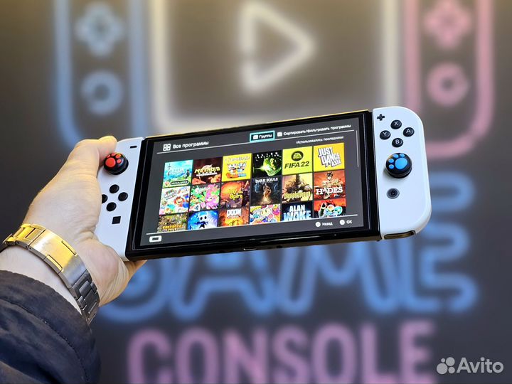 Nintendo Switch Oled с играми