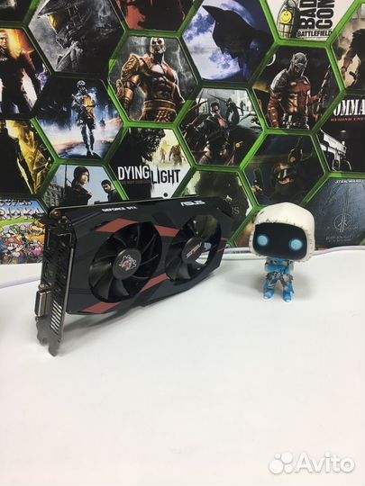 Видеокарта asus Nvidia GeForce GTX1050Ti 4Gb