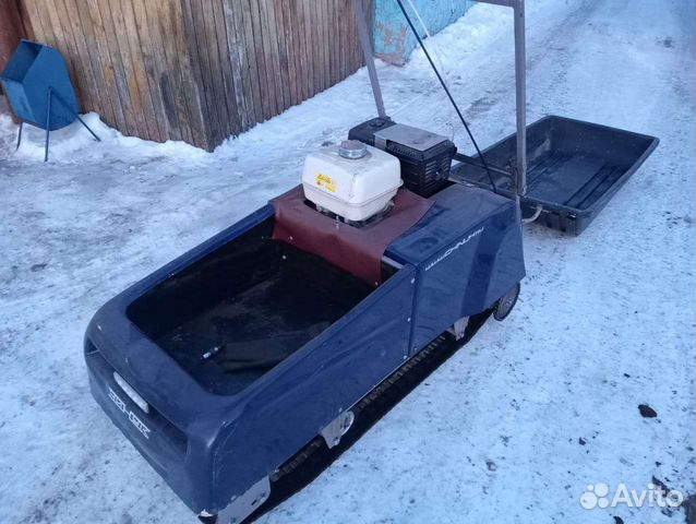 Мото буксировщик хонда