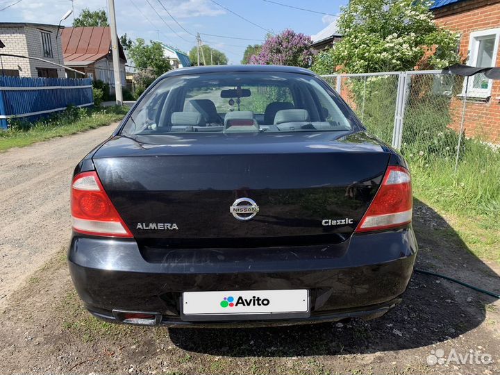 Nissan Almera Classic 1.6 МТ, 2011, 124 000 км