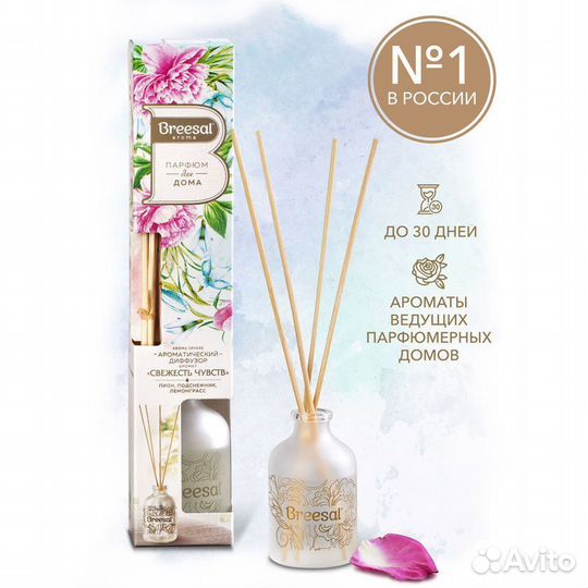 Аромадиффузор с палочками Sphere Свежесть чувств 4