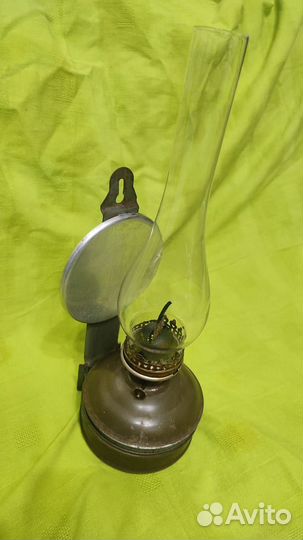 Лампа керосиновая с зеркальным отражателем