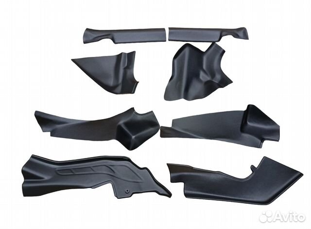 Накладки порогов LADA xray внутрисалонные