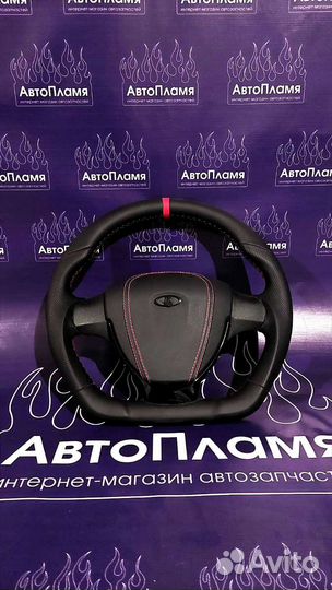 Анатомический руль AMG Приора Гранта Калина Нива