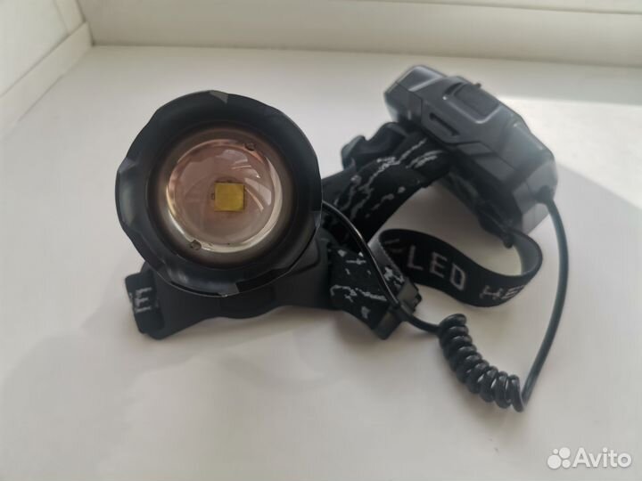 Фонарь Zoom YYC-T1907-P90 головной 1свд 3ACC 4.2V