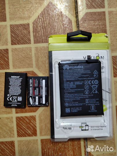 Аккумуляторы для телефона