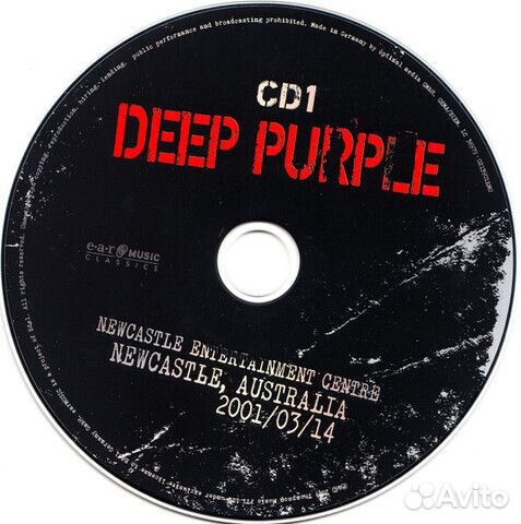 Deep Purple / Live In Newcastle 2001 (Limited Edit