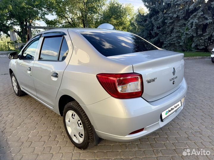 Renault Logan 1.6 МТ, 2018, 7 600 км